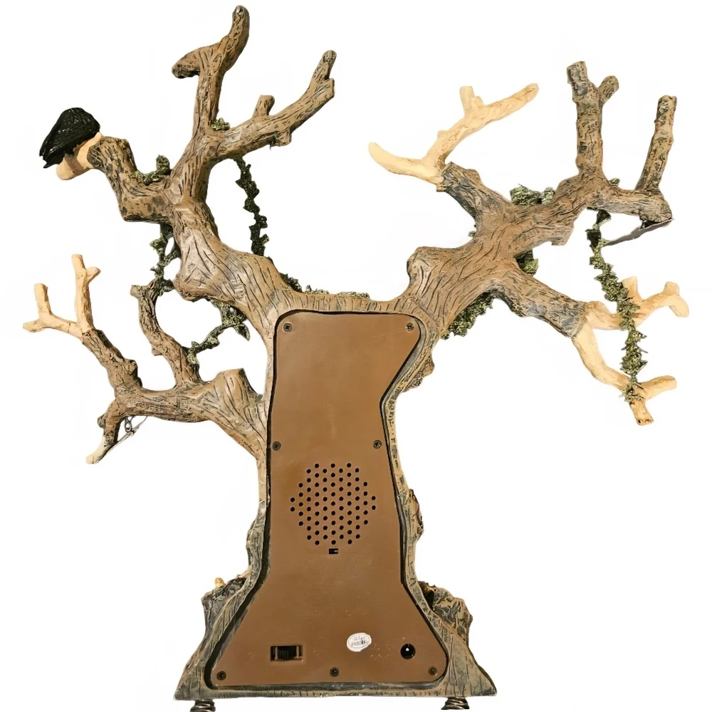 Vintage Halloween Department 56 Haunted Tree Spooky Lights Sounds Shakes 15 Inch